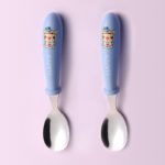 2pcs blue spoon